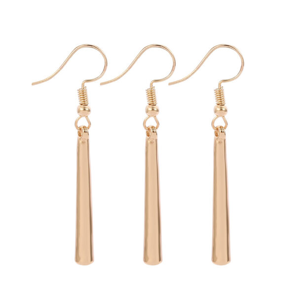 Long Drop Earrings – Stylish Geometric Ear Clips - Image 10