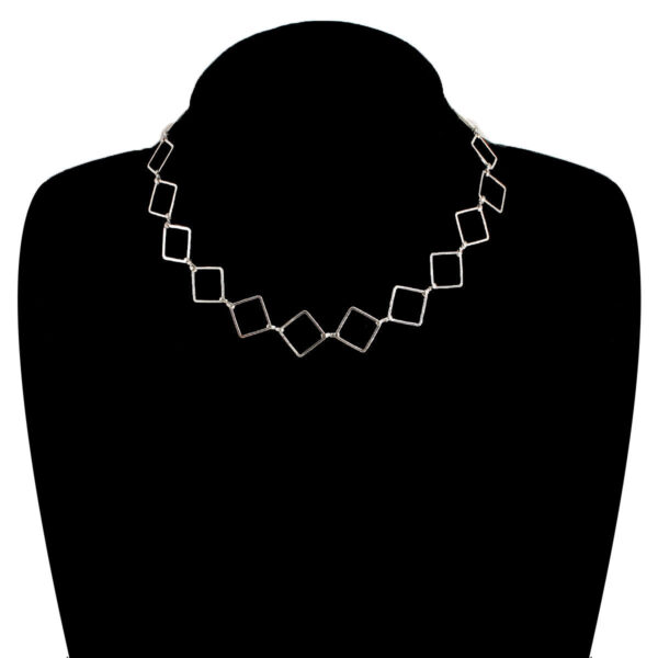 Hollow Diamond Necklace Necklace Clavicle Chain - Image 3