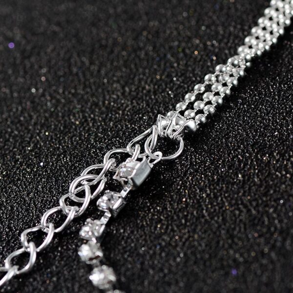 HHYDE 1PC Multilayer  Crystal Anklet Foot Chain Summer Bracelet Charm Anklets Beach Foot Wedding Jewelry Gift Enkelbandje - Image 2